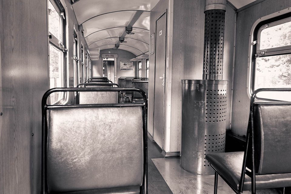 Der Rasende Roland - Rügen - sw Foto